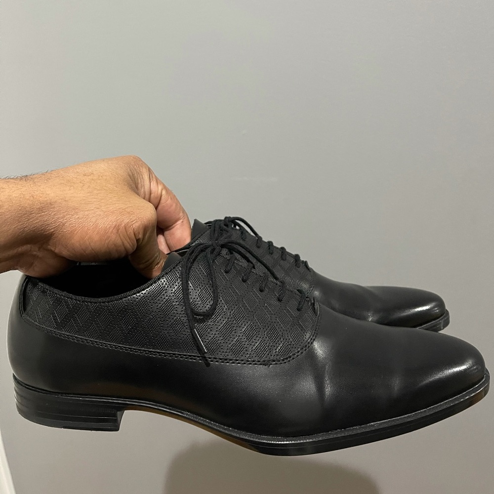 Stylish Black Zara Dress Shoes Sz 11 (44) - Picture 6 of 13